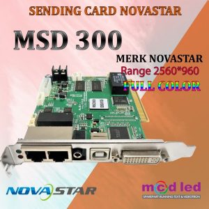 SENDING CARD NOVASTAR MSD 300