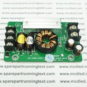 POWER SUPPLY RUNNING TEXT INVERTER DC 8 V – 36 V KE 5 V 15 AMPER