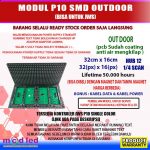 MODUL P10 MERAH SMD OUTDOOR MEIYAD